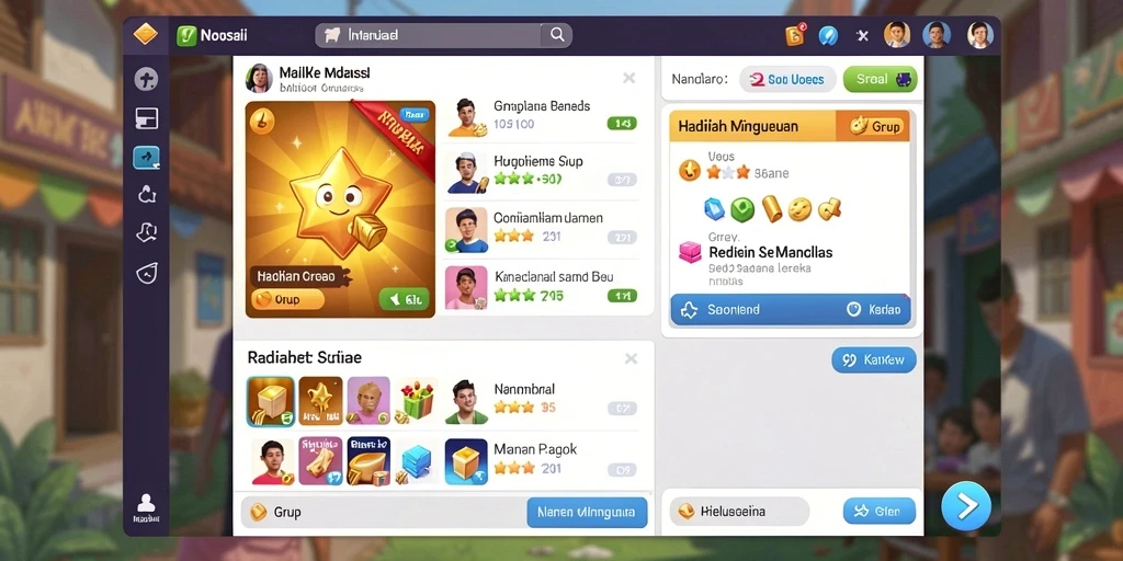 Tantangan menarik dengan level yang bervariasi.