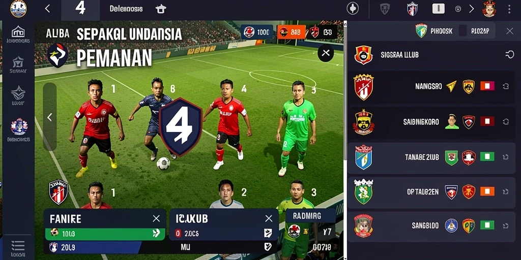 Kompetisi seru dengan teman-teman.