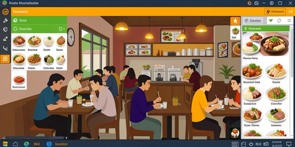 Sistem kontrol yang responsif dan mudah dipahami.