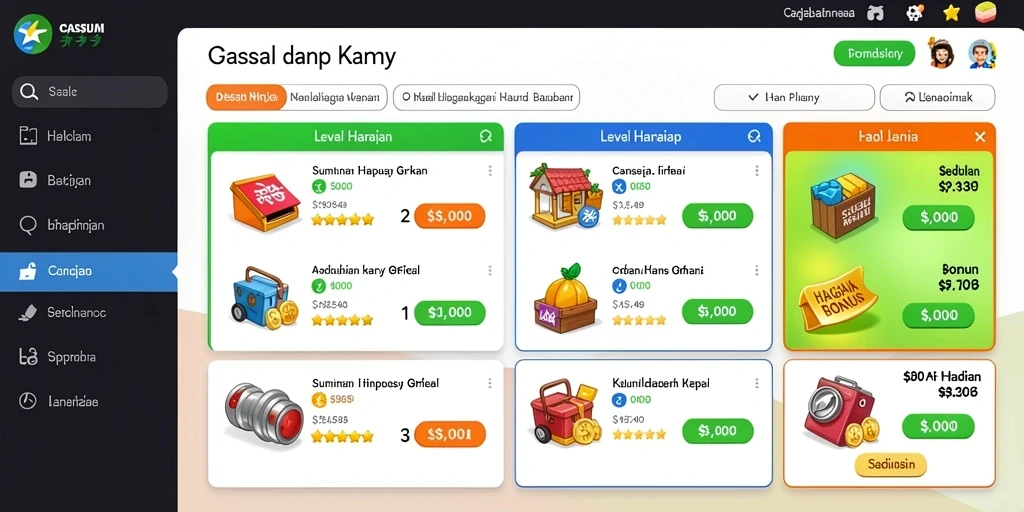 Fitur bonus harian yang menguntungkan untuk pemain.