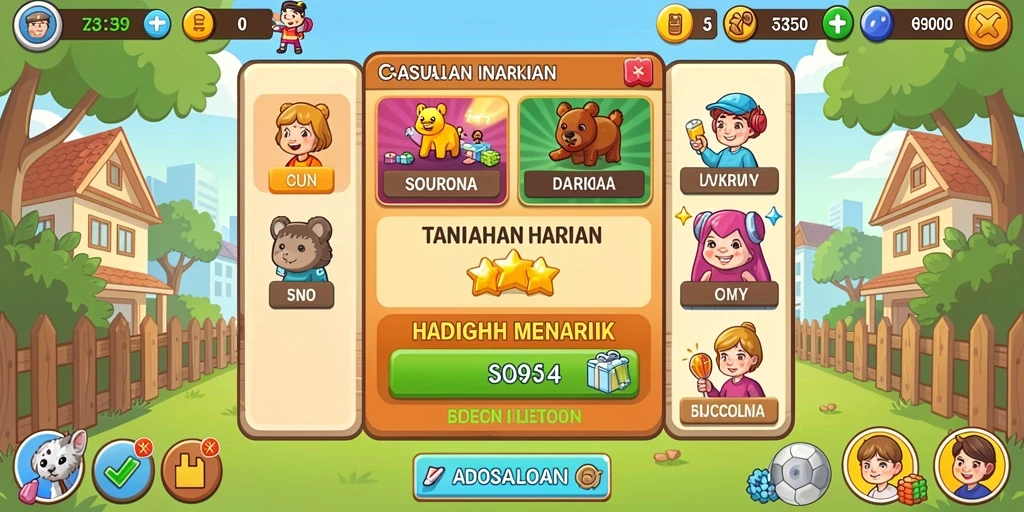 Tangkapan layar memperlihatkan mode multiplayer yang seru.