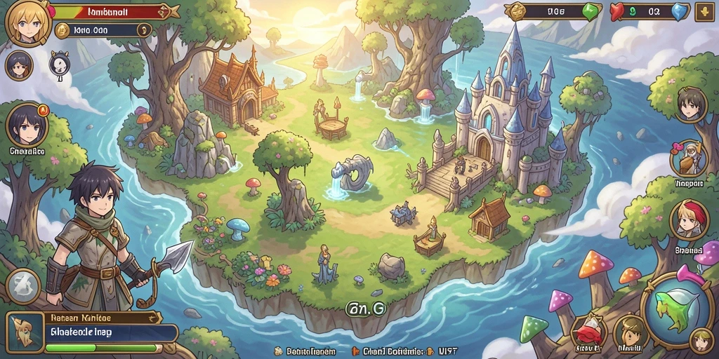Screenshot dari mode multiplayer yang seru.
