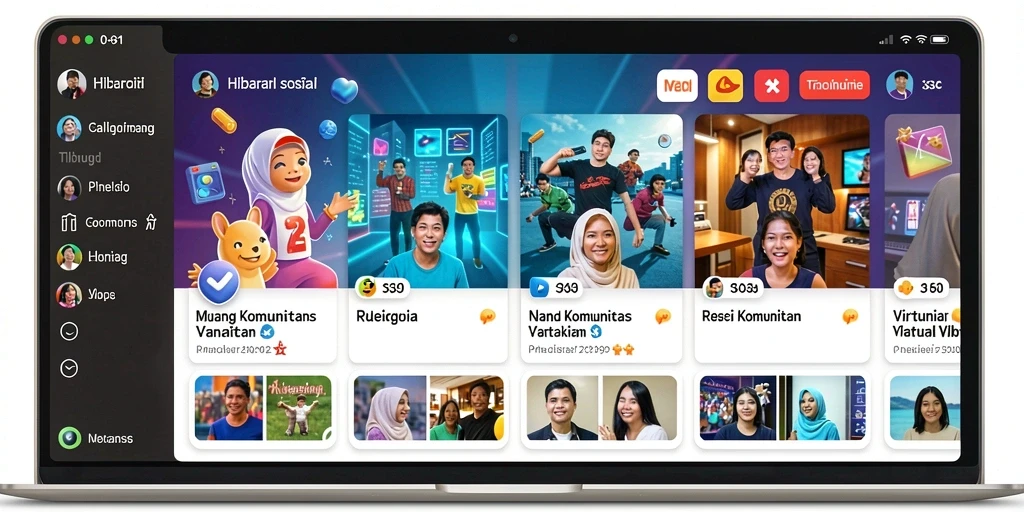 Karakter kucing yang lucu dan imut dalam game.