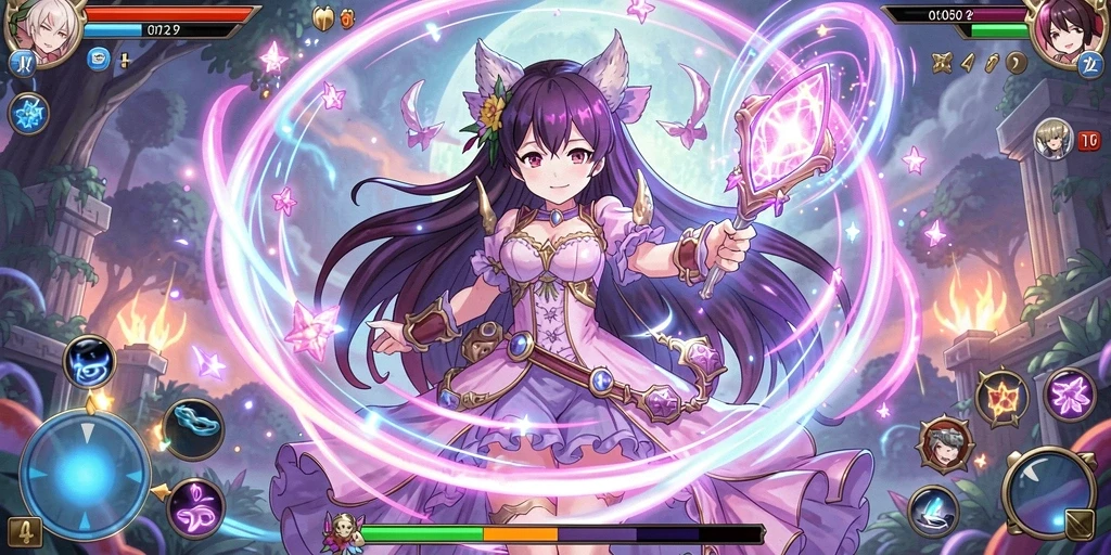 Screenshoot memperlihatkan beberapa item power-up yang dapat digunakan.