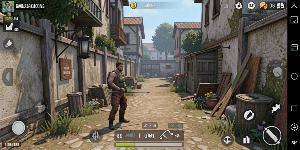 Screenshot mendetail yang menunjukkan gameplay seru di SVIP2.