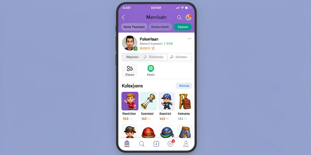 Penghargaan dan bonus setelah mencapai target level.